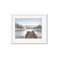 Picture of River After the Snowfall _GroupedProduct_Rectangle_Landscape_Framed_Matted_