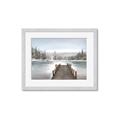 Picture of River After the Snowfall _GroupedProduct_Rectangle_Landscape_Framed_Matted_