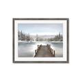 Picture of River After the Snowfall _GroupedProduct_Rectangle_Landscape_Framed_Matted_