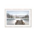 Picture of River After the Snowfall _GroupedProduct_Rectangle_Landscape_Framed_Matted_