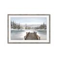 Picture of River After the Snowfall _GroupedProduct_Rectangle_Landscape_Framed_Matted_