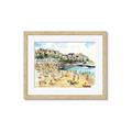 Picture of Coastal vibes I _GroupedProduct_Rectangle_Landscape_Framed_Matted_