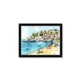 Picture of Beachy _GroupedProduct_Rectangle_Landscape_Framed_Matted_
