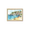 Picture of Beachy _GroupedProduct_Rectangle_Landscape_Framed_Matted_