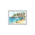 Picture of Beachy _GroupedProduct_Rectangle_Landscape_Framed_Matted_