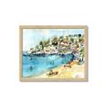 Picture of Beachy _GroupedProduct_Rectangle_Landscape_Framed_Matted_