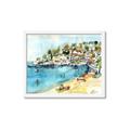 Picture of Beachy _GroupedProduct_Rectangle_Landscape_Framed_Matted_