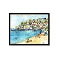 Picture of Beachy _GroupedProduct_Rectangle_Landscape_Framed_Matted_