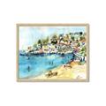 Picture of Beachy _GroupedProduct_Rectangle_Landscape_Framed_Matted_