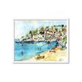 Picture of Beachy _GroupedProduct_Rectangle_Landscape_Framed_Matted_