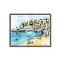 Picture of Beachy _GroupedProduct_Rectangle_Landscape_Framed_Matted_