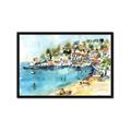 Picture of Beachy _GroupedProduct_Rectangle_Landscape_Framed_Matted_