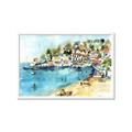 Picture of Beachy _GroupedProduct_Rectangle_Landscape_Framed_Matted_