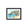 Picture of Beachy _GroupedProduct_Rectangle_Landscape_Framed_Matted_