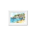 Picture of Beachy _GroupedProduct_Rectangle_Landscape_Framed_Matted_
