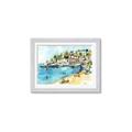 Picture of Beachy _GroupedProduct_Rectangle_Landscape_Framed_Matted_