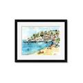 Picture of Beachy _GroupedProduct_Rectangle_Landscape_Framed_Matted_