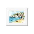 Picture of Beachy _GroupedProduct_Rectangle_Landscape_Framed_Matted_