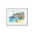 Picture of Beachy _GroupedProduct_Rectangle_Landscape_Framed_Matted_