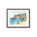Picture of Beachy _GroupedProduct_Rectangle_Landscape_Framed_Matted_