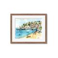 Picture of Beachy _GroupedProduct_Rectangle_Landscape_Framed_Matted_