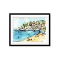 Picture of Beachy _GroupedProduct_Rectangle_Landscape_Framed_Matted_