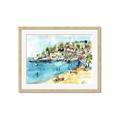 Picture of Beachy _GroupedProduct_Rectangle_Landscape_Framed_Matted_