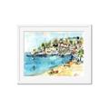 Picture of Beachy _GroupedProduct_Rectangle_Landscape_Framed_Matted_
