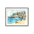 Picture of Beachy _GroupedProduct_Rectangle_Landscape_Framed_Matted_