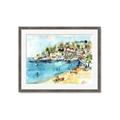 Picture of Beachy _GroupedProduct_Rectangle_Landscape_Framed_Matted_