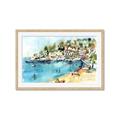 Picture of Beachy _GroupedProduct_Rectangle_Landscape_Framed_Matted_