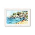 Picture of Beachy _GroupedProduct_Rectangle_Landscape_Framed_Matted_