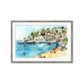 Picture of Beachy _GroupedProduct_Rectangle_Landscape_Framed_Matted_
