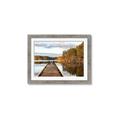 Picture of Waiting at the dock  _GroupedProduct_Rectangle_Landscape_Photography _GroupedProduct_Rectangle_Landscape_Framed_Matted_