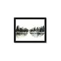 Picture of Misty Forest Black  _GroupedProduct_Rectangle_Landscape_Framed_Matted_