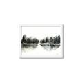Picture of Misty Forest Black  _GroupedProduct_Rectangle_Landscape_Framed_Matted_