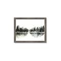 Picture of Misty Forest Black  _GroupedProduct_Rectangle_Landscape_Framed_Matted_