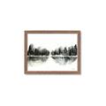 Picture of Misty Forest Black  _GroupedProduct_Rectangle_Landscape_Framed_Matted_