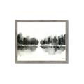 Picture of Misty Forest Black  _GroupedProduct_Rectangle_Landscape_Framed_Matted_