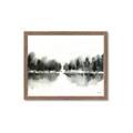 Picture of Misty Forest Black  _GroupedProduct_Rectangle_Landscape_Framed_Matted_