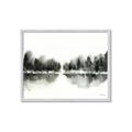 Picture of Misty Forest Black  _GroupedProduct_Rectangle_Landscape_Framed_Matted_