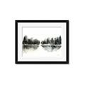Picture of Misty Forest Black  _GroupedProduct_Rectangle_Landscape_Framed_Matted_