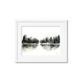 Picture of Misty Forest Black  _GroupedProduct_Rectangle_Landscape_Framed_Matted_