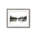 Picture of Misty Forest Black  _GroupedProduct_Rectangle_Landscape_Framed_Matted_