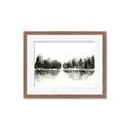 Picture of Misty Forest Black  _GroupedProduct_Rectangle_Landscape_Framed_Matted_