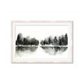 Picture of Misty Forest Black  _GroupedProduct_Rectangle_Landscape_Framed_Matted_