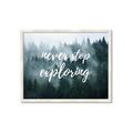 Picture of Never Stop Exploring _GroupedProduct_Rectangle_Landscape_Photography _GroupedProduct_Rectangle_Landscape_Framed_Matted_
