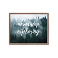 Picture of Never Stop Exploring _GroupedProduct_Rectangle_Landscape_Photography _GroupedProduct_Rectangle_Landscape_Framed_Matted_
