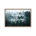 Picture of Never Stop Exploring _GroupedProduct_Rectangle_Landscape_Photography _GroupedProduct_Rectangle_Landscape_Framed_Matted_