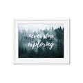Picture of Never Stop Exploring _GroupedProduct_Rectangle_Landscape_Photography _GroupedProduct_Rectangle_Landscape_Framed_Matted_